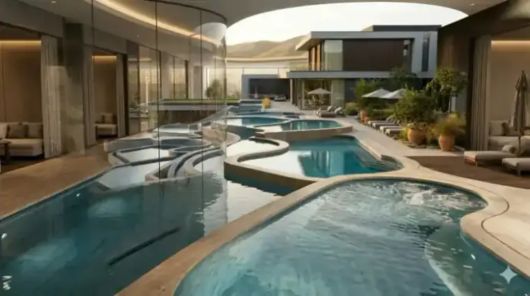 Гидромассажный бассейн для SPA и отдыха