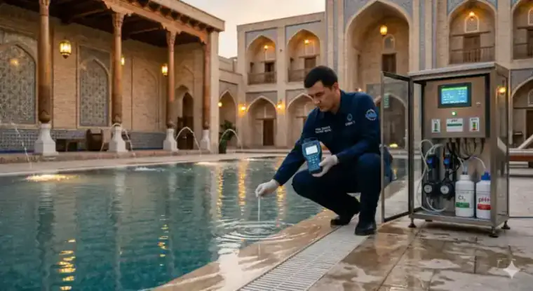 Инженерные системы бассейна, собранные как единый механизм