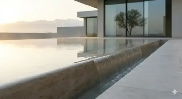 Переливной бассейн для премиального объекта