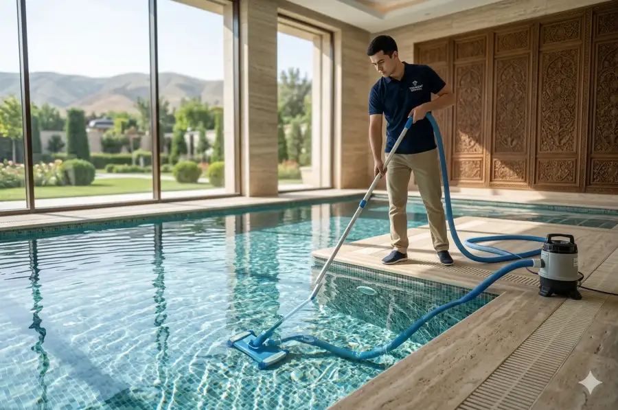 Чистка бассейнов